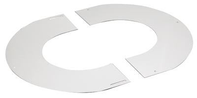 TI Adjustable Ceiling Plate stainless steel - 130mm