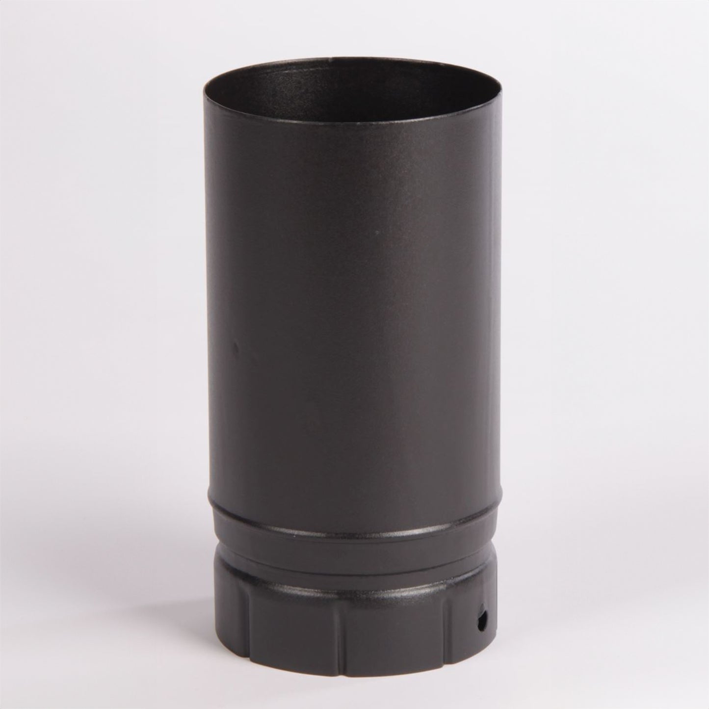 Black Vitreous Stove Pipe- 250mm length - 130mm